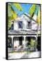 Colonial House VI - In the Style of Oil Painting-Philippe Hugonnard-Framed Stretched Canvas