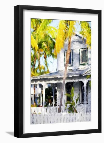 Colonial House VII - In the Style of Oil Painting-Philippe Hugonnard-Framed Giclee Print