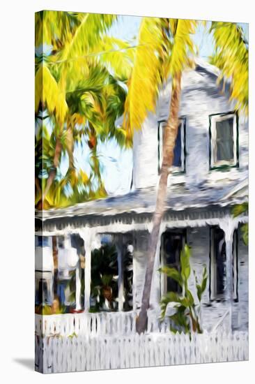 Colonial House VII - In the Style of Oil Painting-Philippe Hugonnard-Stretched Canvas