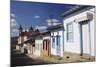 Colonial Houses and Nossa Senhora do Carmo Church, Mariana, Minas Gerais, Brazil, South America-Ian Trower-Mounted Photographic Print