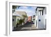 Colonial Houses in the UNESCO World Heritage Site, the Historic Town of St George, Bermuda-Michael Runkel-Framed Photographic Print