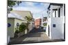 Colonial Houses in the UNESCO World Heritage Site, the Historic Town of St George, Bermuda-Michael Runkel-Mounted Photographic Print