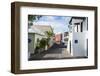 Colonial Houses in the UNESCO World Heritage Site, the Historic Town of St George, Bermuda-Michael Runkel-Framed Photographic Print