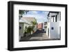 Colonial Houses in the UNESCO World Heritage Site, the Historic Town of St George, Bermuda-Michael Runkel-Framed Photographic Print