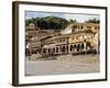 Colonial houses with balconies, Main Square, UNESCO World Heritage Site, Cusco, Peru, South America-Karol Kozlowski-Framed Photographic Print