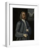 Colonial Jacobus Van Slyke, 1735-John Heaton-Framed Giclee Print