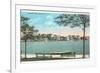 Colonial Lake, Charleston, South Carolina-null-Framed Premium Giclee Print