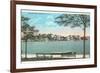 Colonial Lake, Charleston, South Carolina-null-Framed Premium Giclee Print