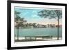 Colonial Lake, Charleston, South Carolina-null-Framed Premium Giclee Print