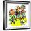 Colonial Marching Band - Jack & Jill-Lee de Groot-Framed Giclee Print