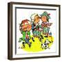 Colonial Marching Band - Jack & Jill-Lee de Groot-Framed Giclee Print