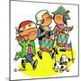 Colonial Marching Band - Jack & Jill-Lee de Groot-Mounted Giclee Print