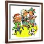 Colonial Marching Band - Jack & Jill-Lee de Groot-Framed Giclee Print