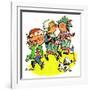 Colonial Marching Band - Jack & Jill-Lee de Groot-Framed Giclee Print