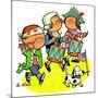 Colonial Marching Band - Jack & Jill-Lee de Groot-Mounted Giclee Print