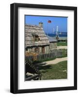 Colonial Michilimackinac, Mackinaw City, Michigan, USA-Michael Snell-Framed Photographic Print