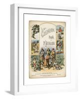 Colonial Polka C1870-null-Framed Giclee Print