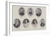 Colonial Premiers and their Wives in England for the Queen's Diamond Jubilee-null-Framed Giclee Print