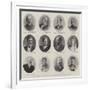 Colonial Premiers and their Wives in England for the Queen's Diamond Jubilee-null-Framed Giclee Print