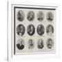 Colonial Premiers and their Wives in England for the Queen's Diamond Jubilee-null-Framed Giclee Print