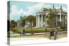 Colonial Residence, Dallas, Texas-null-Stretched Canvas