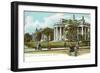 Colonial Residence, Dallas, Texas-null-Framed Art Print