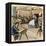 Colonial Schoolroom with a Child in a Dunce Cap-null-Framed Stretched Canvas