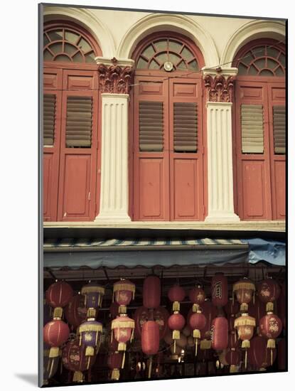 Colonial Shop Houses, China Town, Singapore-Jon Arnold-Mounted Photographic Print