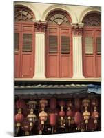 Colonial Shop Houses, China Town, Singapore-Jon Arnold-Mounted Photographic Print