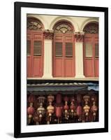 Colonial Shop Houses, China Town, Singapore-Jon Arnold-Framed Photographic Print