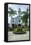 Colonial Spanish Albuquerque Church in Bohol, Philippines, Southeast Asia, Asia-Michael Runkel-Framed Stretched Canvas