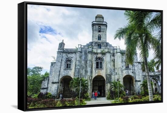 Colonial Spanish Albuquerque Church in Bohol, Philippines, Southeast Asia, Asia-Michael Runkel-Framed Stretched Canvas