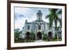 Colonial Spanish Albuquerque Church in Bohol, Philippines, Southeast Asia, Asia-Michael Runkel-Framed Photographic Print