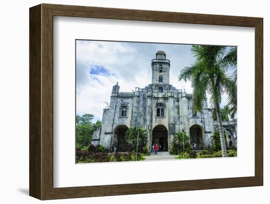 Colonial Spanish Albuquerque Church in Bohol, Philippines, Southeast Asia, Asia-Michael Runkel-Framed Photographic Print