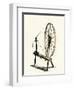 Colonial Spinning Wheel-null-Framed Giclee Print