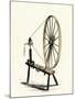 Colonial Spinning Wheel-null-Mounted Giclee Print