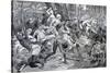 Colonial Struggle in Benin 1897-Chris Hellier-Stretched Canvas