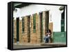 Colonial Town of Barichara, Colombia, South America-Christian Heeb-Framed Stretched Canvas