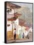 Colonial Town of Barichara, Colombia, South America-Christian Heeb-Framed Stretched Canvas