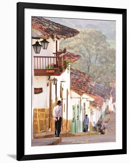 Colonial Town of Barichara, Colombia, South America-Christian Heeb-Framed Photographic Print