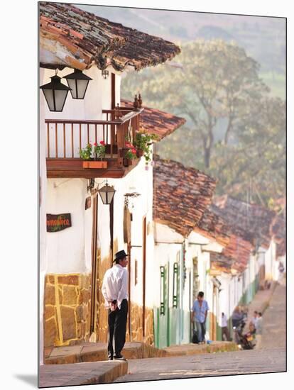 Colonial Town of Barichara, Colombia, South America-Christian Heeb-Mounted Photographic Print