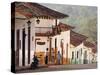 Colonial Town of Barichara, Colombia, South America-Christian Heeb-Stretched Canvas