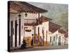 Colonial Town of Barichara, Colombia, South America-Christian Heeb-Stretched Canvas