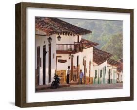 Colonial Town of Barichara, Colombia, South America-Christian Heeb-Framed Photographic Print