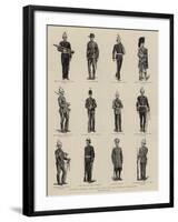 Colonial Troops Who Took Part in the Jubilee Procession-S.t. Dadd-Framed Giclee Print