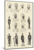 Colonial Troops Who Took Part in the Procession-S.t. Dadd-Mounted Giclee Print