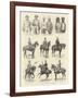 Colonial Troops Who Took Part in the Procession-null-Framed Giclee Print