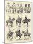 Colonial Troops Who Took Part in the Procession-null-Mounted Giclee Print