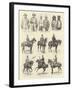 Colonial Troops Who Took Part in the Procession-null-Framed Giclee Print