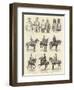 Colonial Troops Who Took Part in the Procession-null-Framed Giclee Print